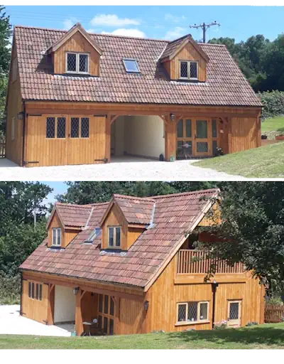 British Larch Shadow Gap British Larch Shadow Gap Cladding