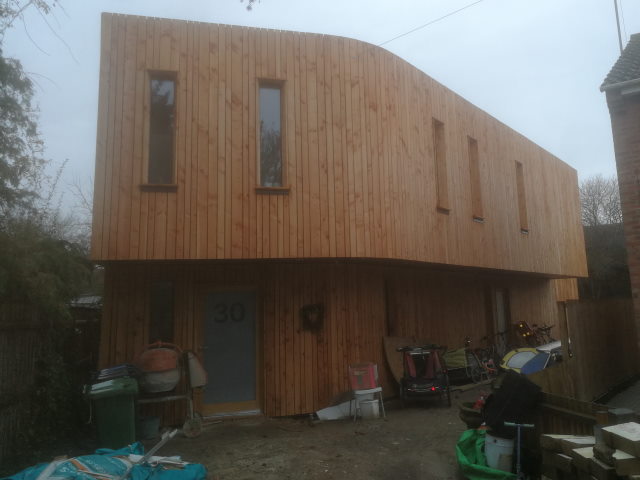 British Cladding House 16 Co2 Timber UK house cladding 16