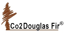 Co2 Douglas Co2 Timber Logo Co2 Douglas Fir Logo